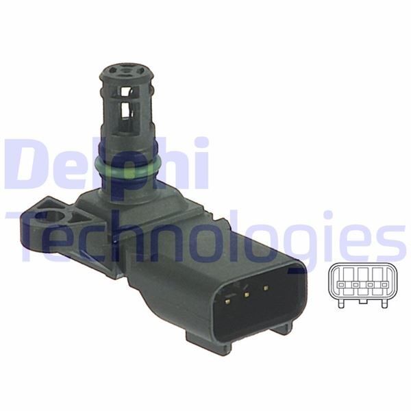 DELPHI MAP SENSÖRÜ FORD FIESTA-LAND ROVER-MAZDA-VOLVO 01> 1.25-1.6 BENZİN (2S6A9F479BB)