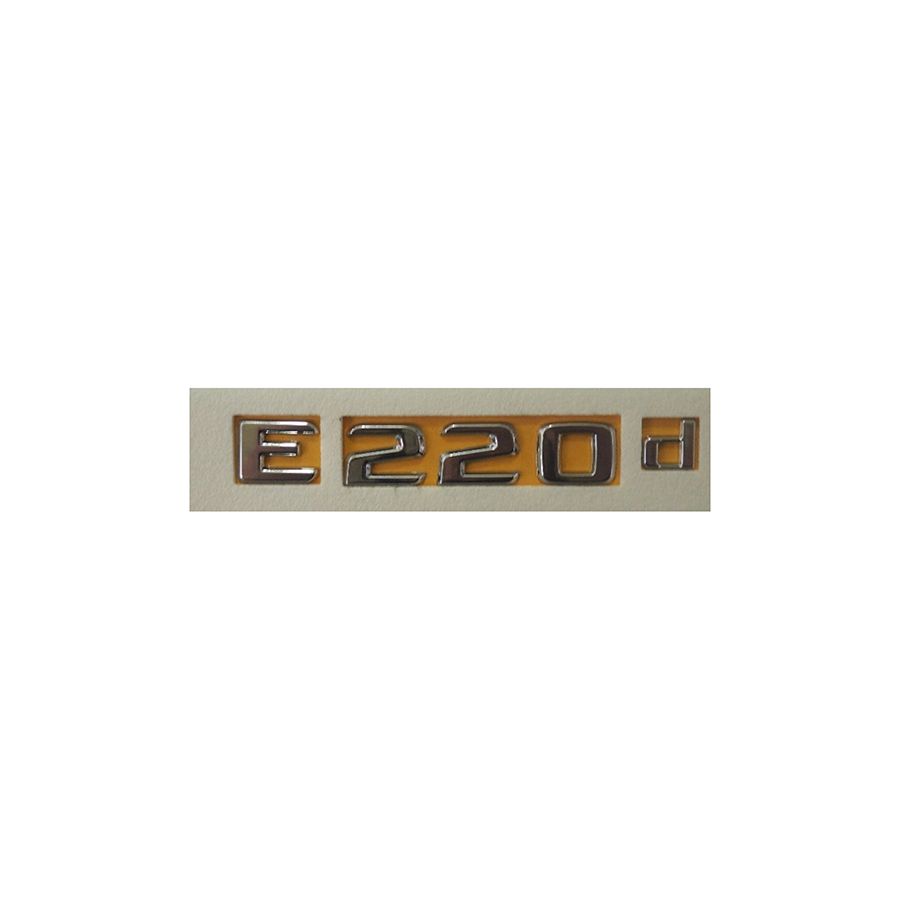 Lemar Yazı Tip Yazısı E 220D Krom (A213 817 57 00)