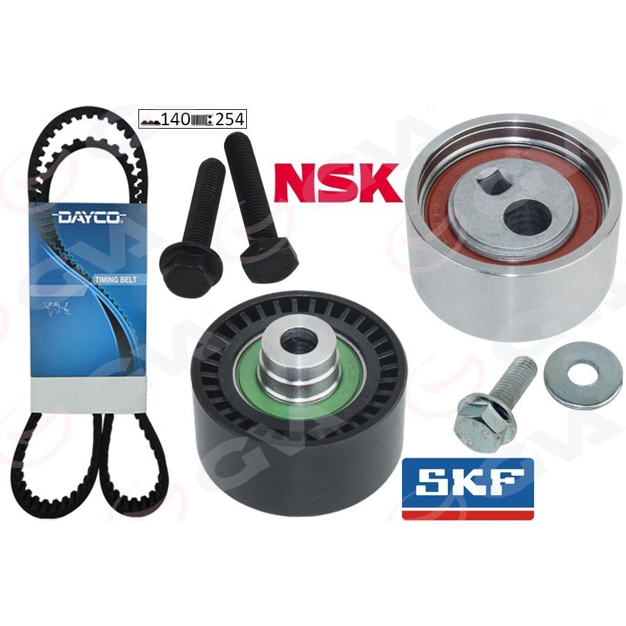 GVA EKSANTRİK GERGİ KİTİ 140X254 P206-306-PARTNER-BERLINGO-JUMPY-SCUDO-COROLLA 1.9D 98 DW8 (0831.58)