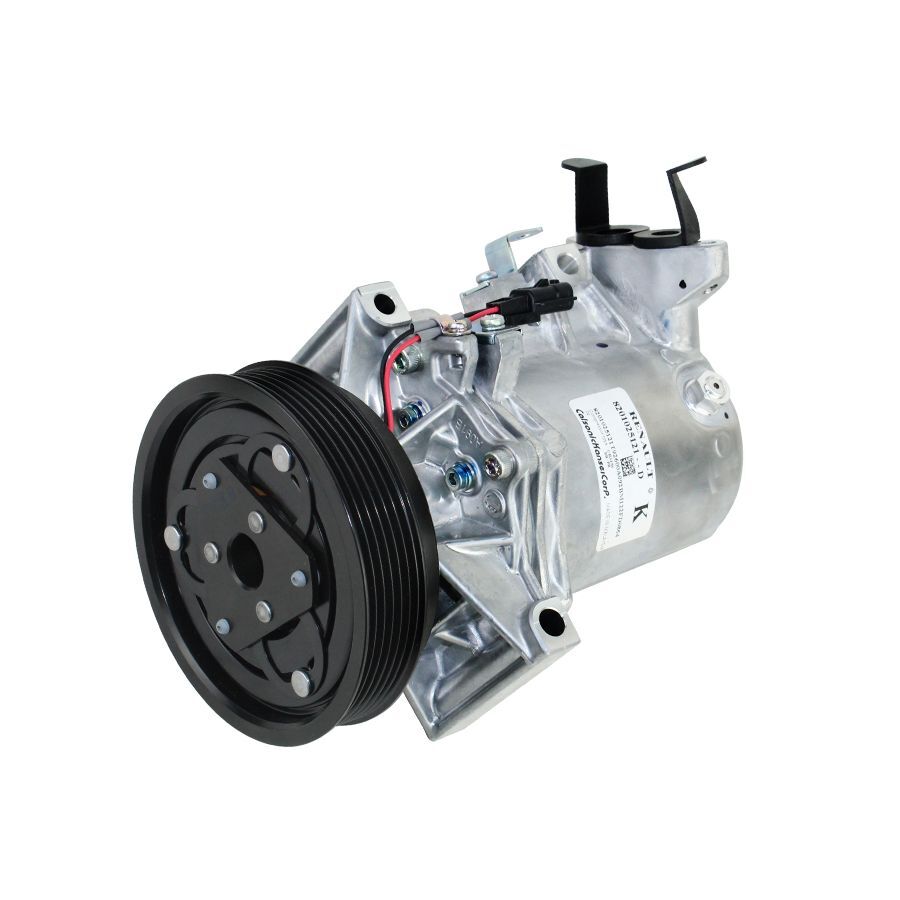 OEK KLİMA KOMPRESÖRÜ MEGANE III 08> FLUENCE 10> SANDERO II 12> LOGAN II 12> LODGY 12> DUSTER 10> 1.5DCI 1.6 16V K4M 12V 6 KANAL 125MM PAG46 YAĞ 160ML (8201025121)