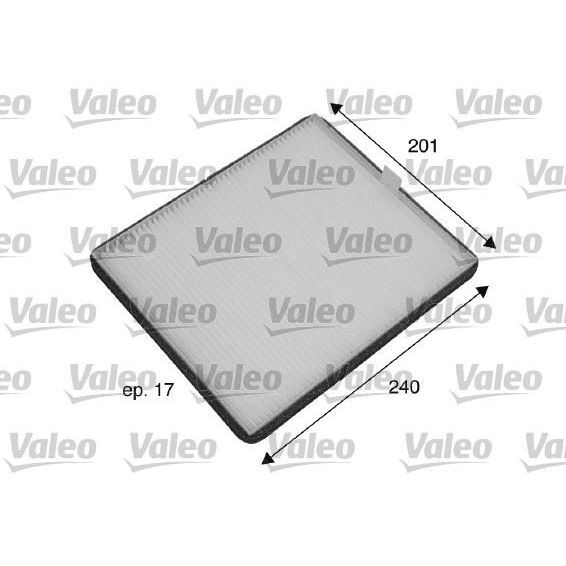 VALEO POLEN FİLTRESİ OPEL AGILA 00 SUZUKI WAGON R 03 (4705463)