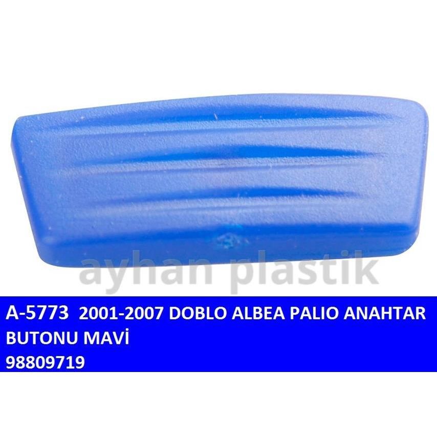 AYHAN ANAHTAR BUTONU MAVİ DOBLO 01-07 -ALBEA-PALIO (7015702)