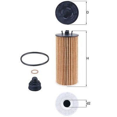 MAHLE YAG FILTRESI BMW B37 B38 B47 B46 B48 F52 F70 F45 F46 F74 F78 F48 U11 F39 . MINI F54 F55 F56 F57 F60 (11428570590)