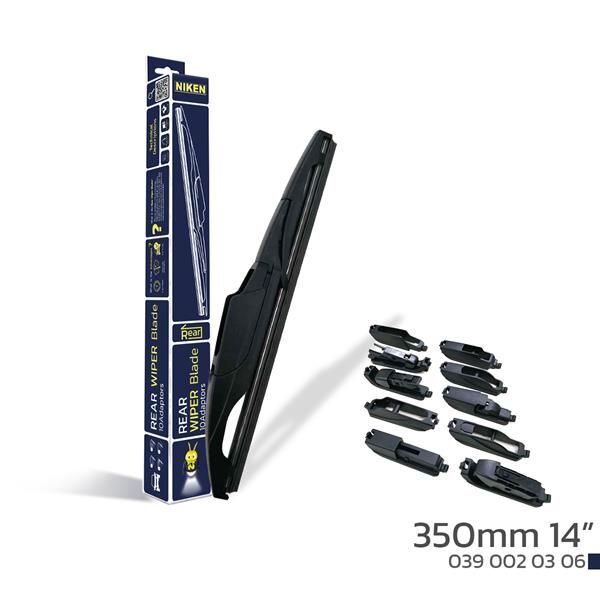 NIKEN NIKEN 350MM 14 10 APARATLI ARKA SİLECEK SÜPÜRGESİ (UNIVERSAL)