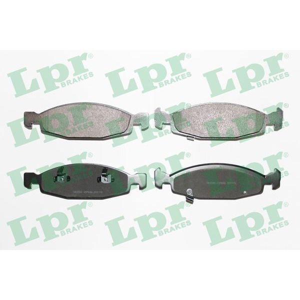 LPR ÖN BALATA JEEP GRAND CHEROKEE 2.5 2.5TD 3.1 91-01 2.7CRDİ 4.0 4.7 99-9.05 (050118592AA)