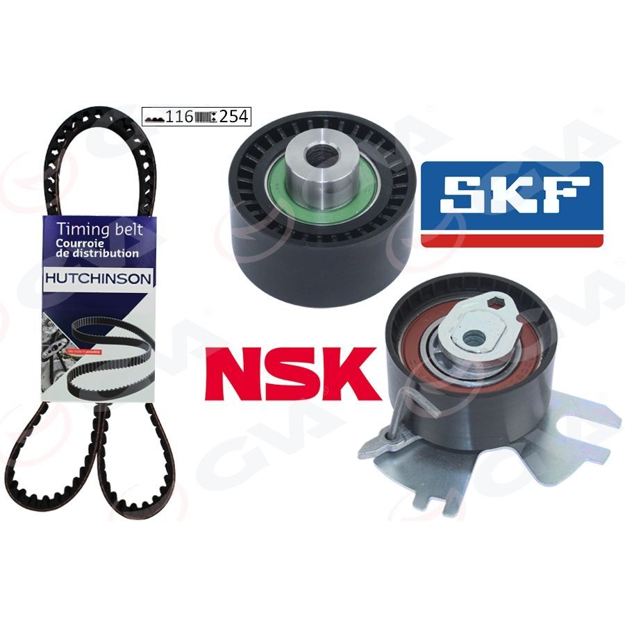 GVA EKSANTRİK GERGİ KİTİ 116X254 P307-P308-P407-P508-P807-EXPERT--C4-C5-C8-JUMPY-SCUDO-FOCUSII- CMAX 2.0D-2.0HDI K015606XS (0831.92)