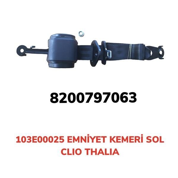 AFT EMNİYET KEMERİ OTOMATİK SOL CLIO-THALIA (103E00025)