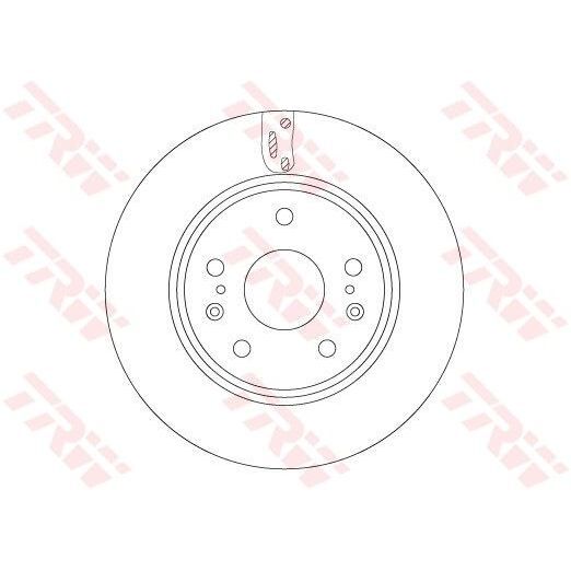 TRW ÖN FREN DİSKİ HAVA KANALLI SUZUKI SX4 S-CROSS 1.4L 1.6L AKK414 AKK416 13-> / VITARA 1.0L 1.4L 1.6L APK310 APK414 APK416 15-> 279 ÇAP X 5 BIJON - TAKIM DISK FIYATIDIR (5531161M00)