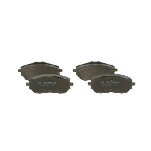 BOSCH ÖN FREN BALATA TOYOTA AURIS COROLLA 1.33L 1.6L 1NR-FE 1ZR-FAE NRE180 ZRE181 ZRE185 12-> / 1.4L 1ND-FTV NDE180 12-> (0446502390)
