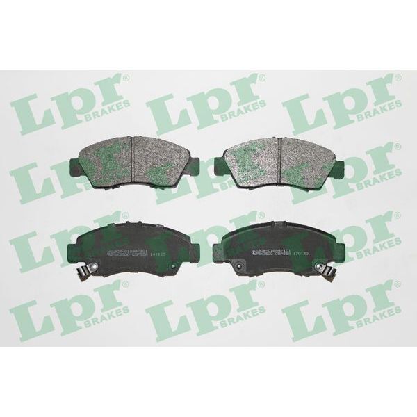LPR ÖN FREN BALATA KÜÇÜK TİP HONDA CIVIC 1.6L D16 SI ENJEKSIYONLU 92-95 1.4L D14A EURO 96-00 / JAZZ 1. 4L L13A GD 02-08 (45022SAAE51)