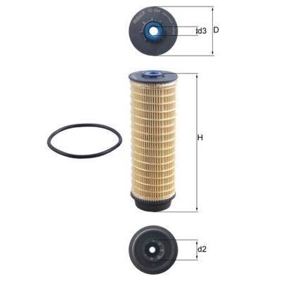 MAHLE YAKIT FİLTRESİ IVECO DAILY IV-V-VI 14 EURO 6 (5802050393)