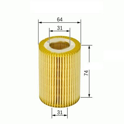 SARDES YAĞ FİLTRESİ ASTRA H-VECTRA C-SIGNUM-ZAFIRA B 1.9 CDTI-CROMA-GRANDE PUNTO 1.9 MTJ (55189320)