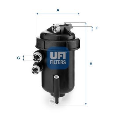 UFI YAKIT FİLTRESİ KUTULU DUCATO-BOXER-JUMPER 2.0-2.8JTD-HDI 02 > OE (1345983080)