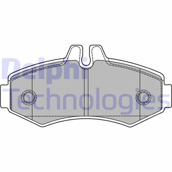 DELPHI FREN BALATASI ON MERCEDES VITO W638 97 03 (A0034205420)