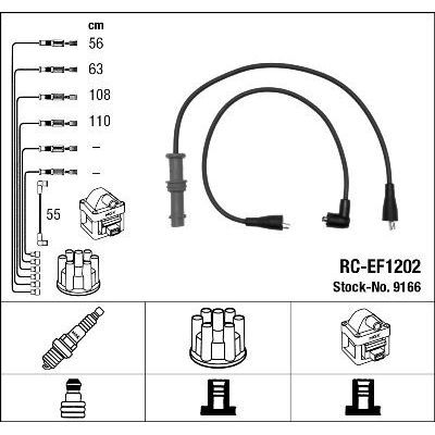 FKK SANZUMAN TAKOZU FIAT LINEA 08 FIORINO 07 1.4 8V (51813607)