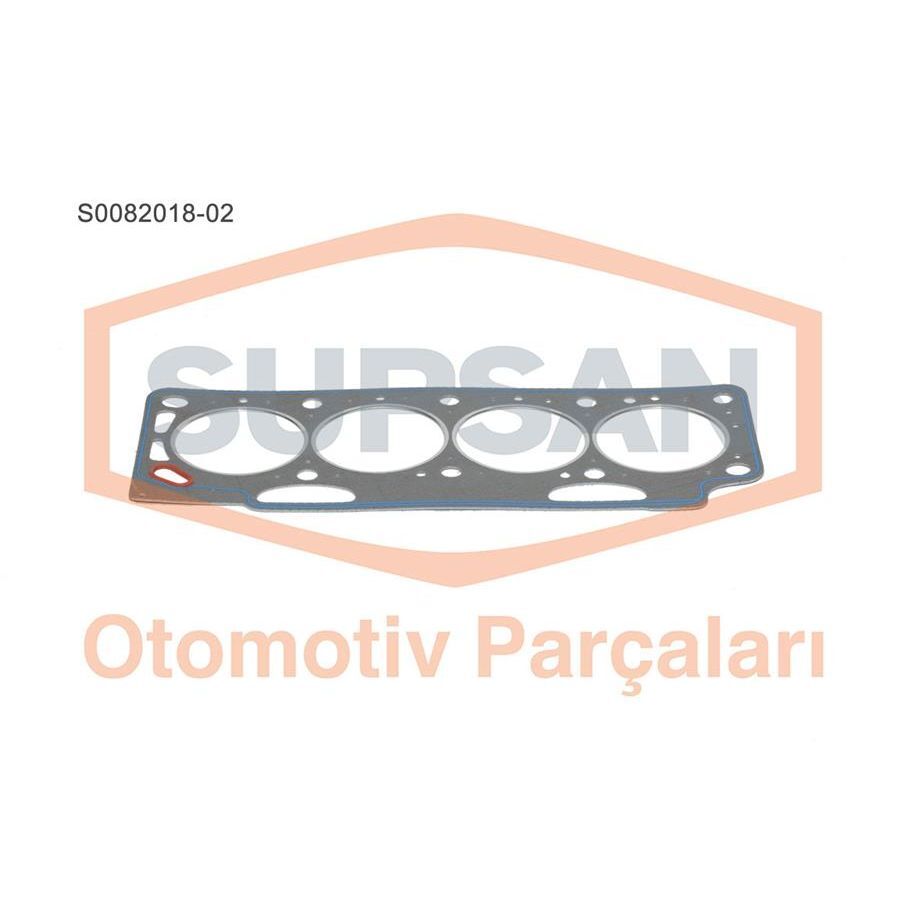 SUPSAN SİLİNDİR KAPAK CONTASI R19-CLIO-MEGANE 1.9D F8Q 2 ÇENTİK 1.65MM (7700745724)