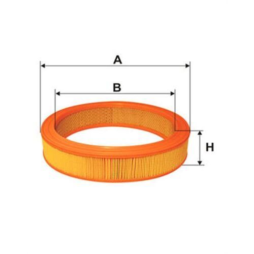 SARDES HAVA FİLTRESİ POLO 1.4 92 > C2873/1 (030129620A)