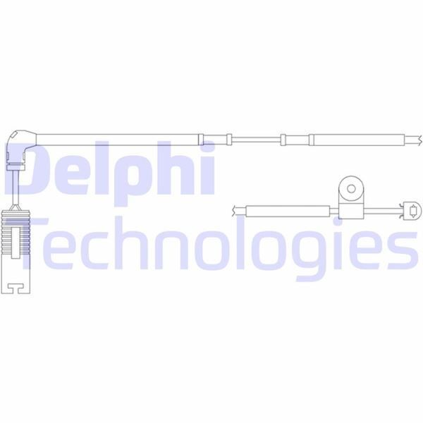 DELPHI FREN İKAZ KABLOSU ARKA LAND ROVER RANGE ROVER 02/02>