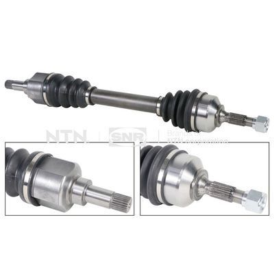 SNR KOMPLE AKS SOL PEUGEOT P206 98>12 1.4İ-1.4 16V-1.4 HDI 21X22X610 ABS Lİ (3272.6E)