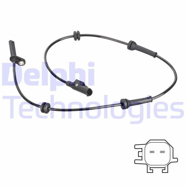 DELPHI ABS SENSÖRÜ FİORİNO-LİNEA-QUBO 10-2006 (51782490)