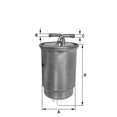 SARDES YAKIT FILTRESI FREELANDER 1 FORD FIESTA MONDEO VW TRANSPORTER T3 PASSAT B3/B4 JETTA I GOLF 2 CADDY I POLO HONDA ACCORD CIVIC (191127177B)