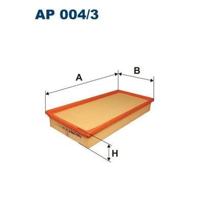 FILTRON HAVA FILTRESI R.R 3 VOGUE L322 05>12 AUDI Q7 06>15 VW TOUAREG 10> PORSCHE CAYENNE 10> (7L0129620)