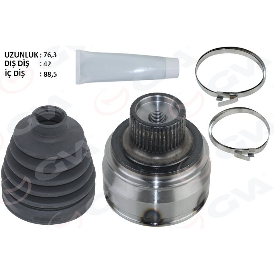 GVA AKS KAFASI DIŞ A4-A5 1.8 TFSİ-2.0 TFSİ-2.0 TDİ 08- CABA-CDHA-CABB-CDHB-CAEB-CDNC-CGLC 1.8 TFSİ-2.0 TFSİ-2.0 TDİ (8K0498099F)