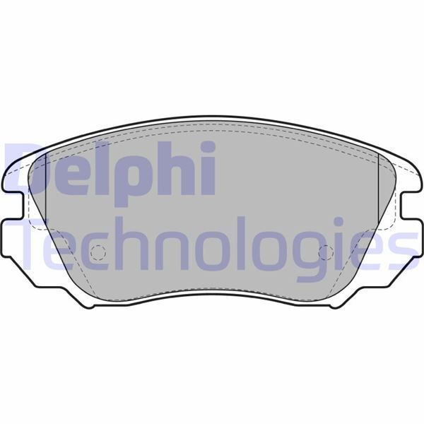 DELPHI ÖN FREN BALATASI INSIGNIA A 08 17 MALIBU 12 SAAB 9.5 10 12 296 MM 16 İNÇ JANT (1605185)