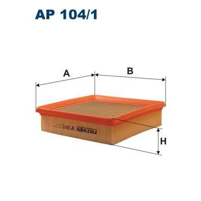FILTRON HAVA FİLTRESİ HONDA CIVIC VI 1.6İ 114HP 95-01 (17220P2J003)