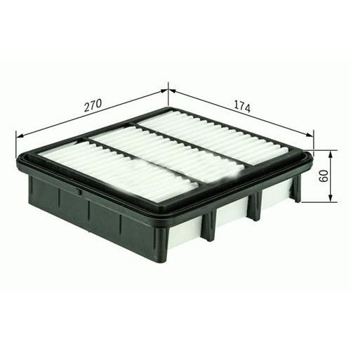 SARDES HAVA FİLTRESİ HYUNDAI SANTAFE 2.2 CRDI 08 > X (281132B000)