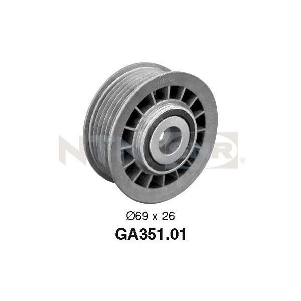 SNR KAYIS GERGI RULMANI MERCEDES W202 W124 W210 C140 R129 KANALLI (A6012001070)