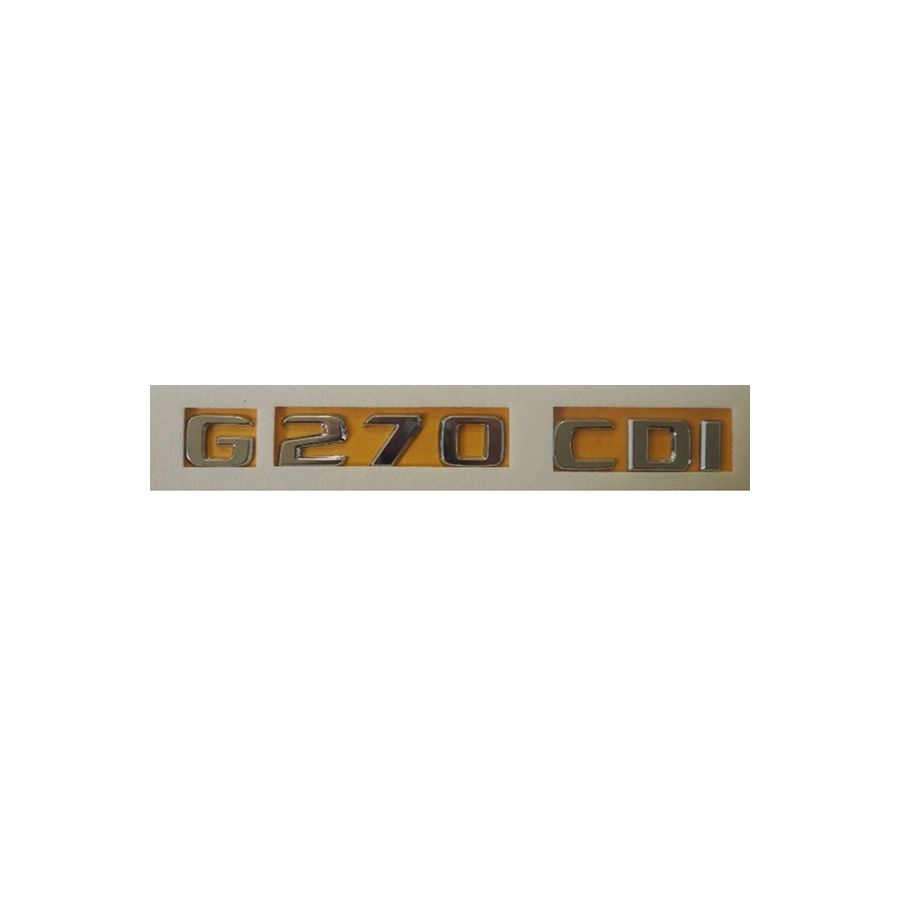 Lemar Yazı Tip Yazısı G 270Cdı Krom (A463 817 16 15)