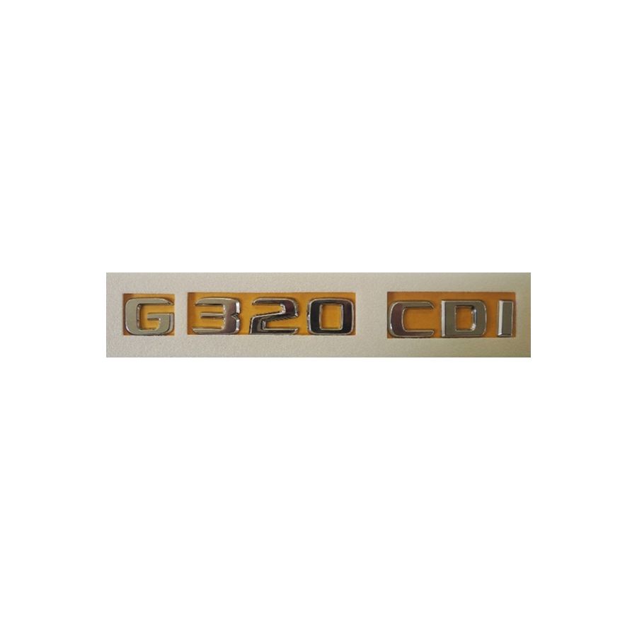 Lemar Yazı Tip Yazısı G 320Cdı Krom (A463 817 11 15)