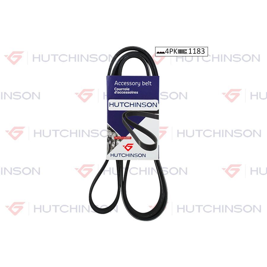 HUTCHINSON 1183 K 4 KANALLI KAYIŞ MAZDA-NISSAN-TOYOTA-RENAULT 48380 (E33115907)