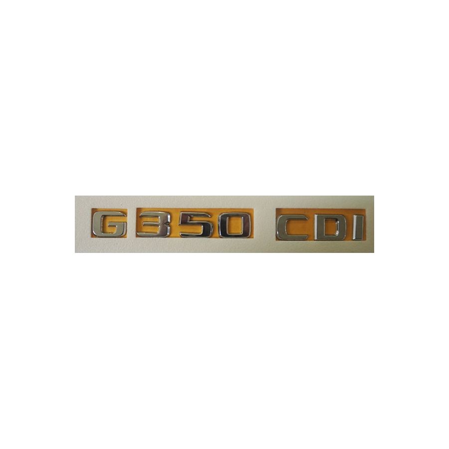 Lemar Yazı Tip Yazısı G 350Cdı Krom (A463 817 10 15)