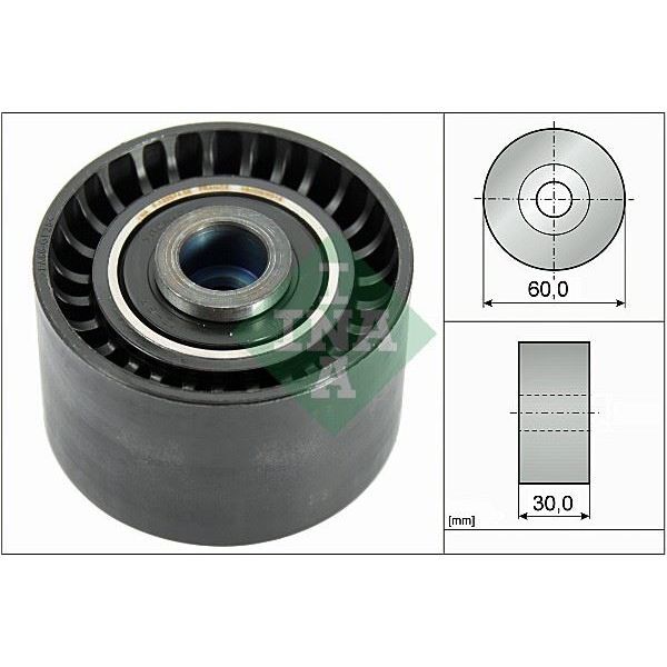 INA EKSANTRİK GERGİ RULMANI PARTNER-BERLINGO 1.6-1.6 16V-P206-207-307-C2-C3-C4-XSARA 1.6 16V (0829.A1)