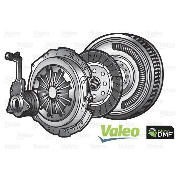 VALEO DEBRIYAJ SETI BASKI BALATA-VOLAN-BILYA 4 LU KIT REPSET DMF FOCUS III 11 14 1.6 TDCI VOLVO C30 1.6D 10 12 S40 II 1.6 D2 V40 D2 V501.6 D2 10 12 OYNAR GOBEK VOLANLI (16)