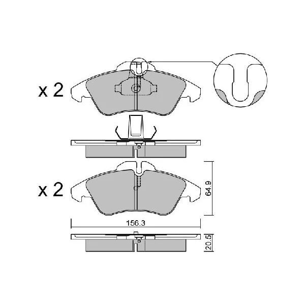 MO ÖN BALATA LT 35 (2D0698151)