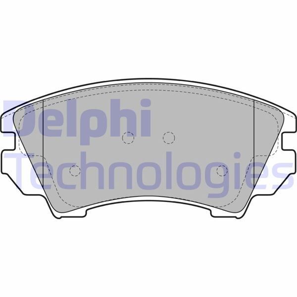 DELPHI ÖN BALATA OPEL ASTRA J 12 14 INSIGNIA 08 11 ZAFIRA 11 SAAB 9.5 10 17 JANT GDB1783 (1605317)