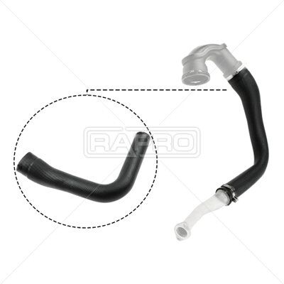 RAPRO TURBO GİRİŞ HORTUMU ARA PARÇA OPEL ASTRA J 10 15 1.3 CDTI (860167)