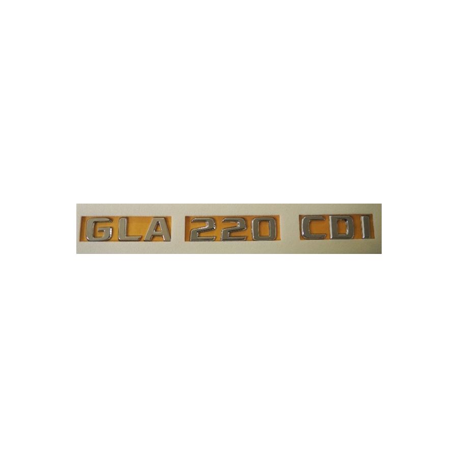 Lemar Yazı Tip Yazısı GLA 220Cdı Krom (A156 817 14 15)