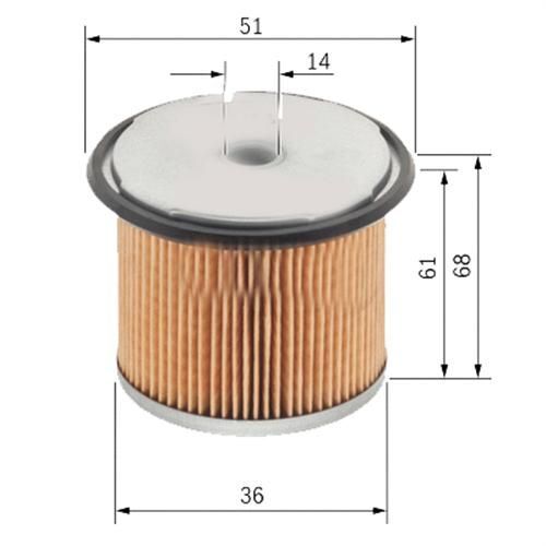 SARDES YAKIT FİLTRESİ MERCEDES KAMYON. 304.403 OTOBÜS MF 119 P 707 -PM 807-KX 35 (81000000244)