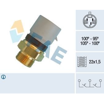 FAE FAN MÜŞÜRU VECTRA B GRİ TÜM MOTORLAR (1341042)