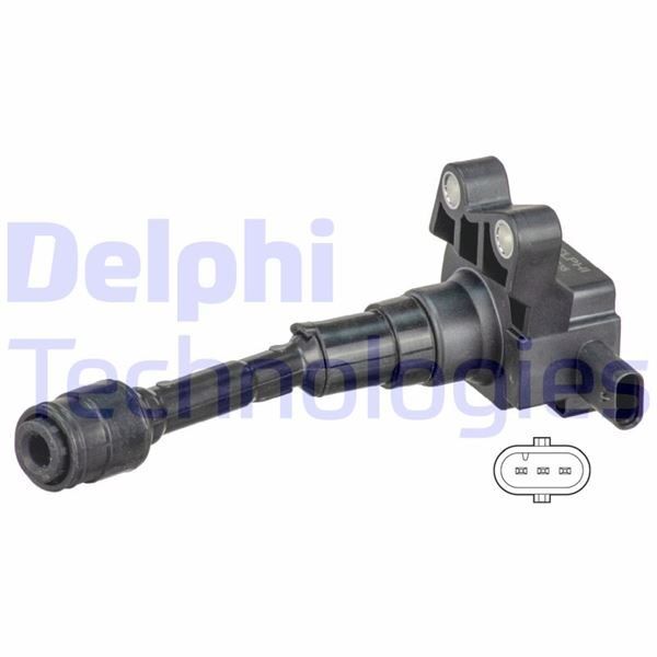 DELPHI ATEŞLEME BOBİNİ FIESTA VII 11> - FOCUS III 11> MONDEO V 14> ECOSPORT 14>1.0 ECOBOOST 13> (CM5G12A366BA)