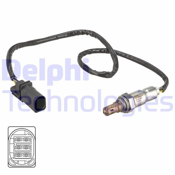 DELPHI OKSİJEN SENSÖRÜ PUNTO EVO-LINEA-500-DOBLO-FIORINO 1.3 DMTJ-ALFA LAMBA SENSÖRÜ (51799398)