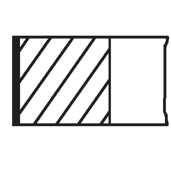 MAHLE SEGMAN STD 84.00MM BMW M50 M52 E36 E46 E34 E39 E38 (11251437077)