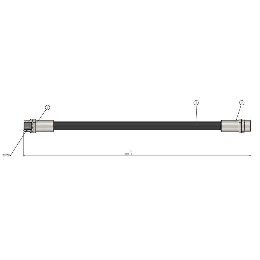 CAVO ARKA FREN HORTUMU TRANSPORTER T5 03> (7H0611775)