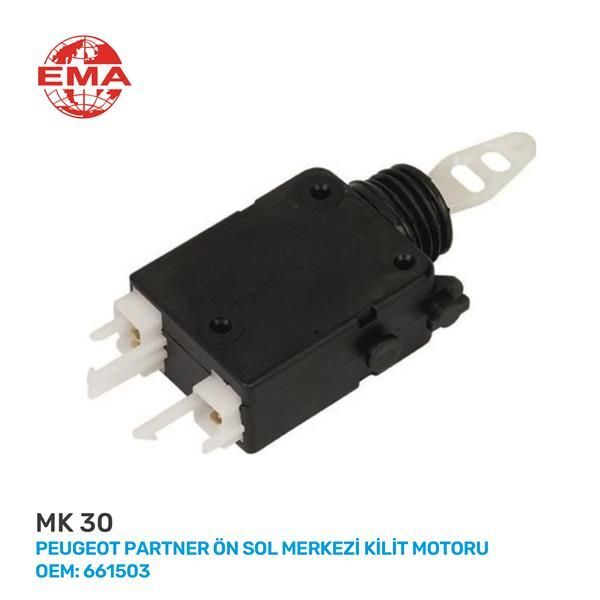 EMA ÖN SOL MERKEZİ KİLİT MOTORU PEUGEOT PARTNER (6615.03)