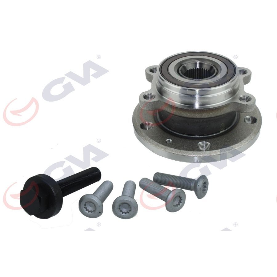 GVA ÖN TEKER PORYASI RULMANLI GOLF V 1.4I 03-09 CADDY III ABS Lİ 5 BİJON (1T0498621)