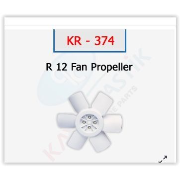 KAYA VANTİLATÖR PERVANESİ R12 TOROS (7700507890)